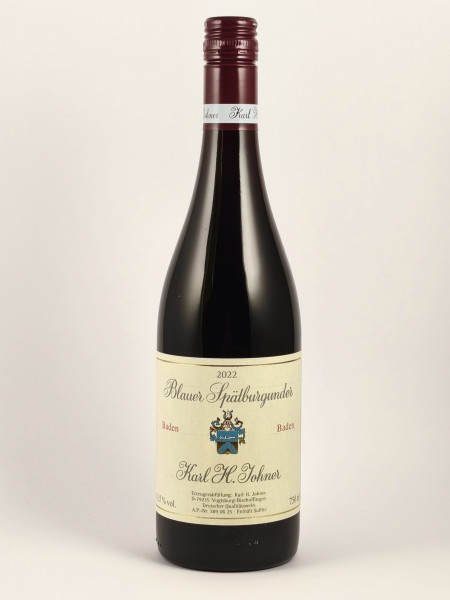 2022 Spätburgunder QbA trocken, Johner