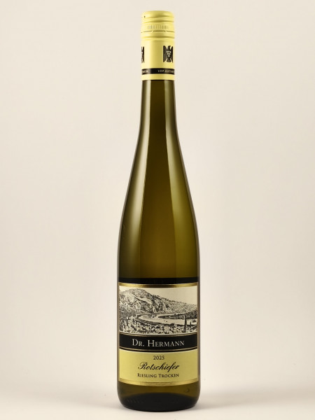 2025 Riesling Rotschiefer QbA trocken, Dr. Hermann