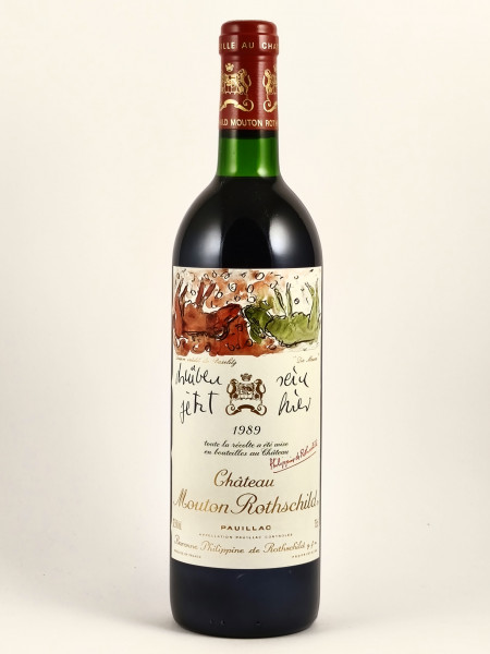 1989 Château Mouton-Rothschild 1er Grand Cru Classé, Pauillac