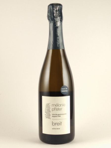 CRÉMANT D'ALSACE Blanc de Blancs Extra Brut Breit, Domaine Pfister, Melanie, Dahlenheim