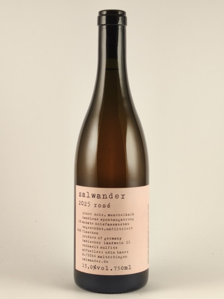 2025 Rosé Badischer Landwein trocken, Zalwander