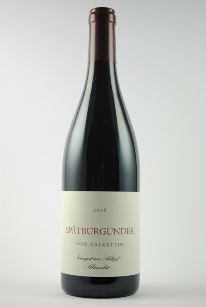 2019 Pinot Noir vom Kalkstein QbA trocken, Schneider