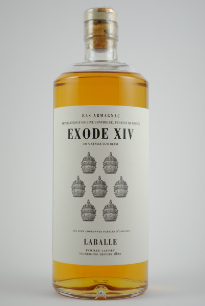 Bas Armagnac EXODE XIV 100% Ugni Blanc, Domaine de Laballe