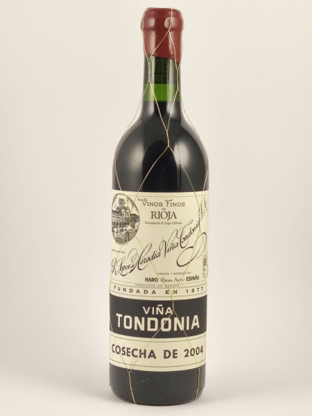 2004 VIÑA TONDONIA Gran Reserva, Lopez de Heredia