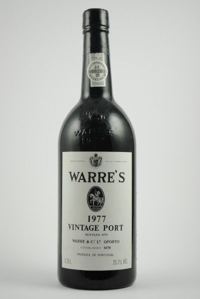 1977 Vintage Port, Warre's