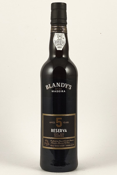 Madeira RICH RESERVA 5 years, Blandy's