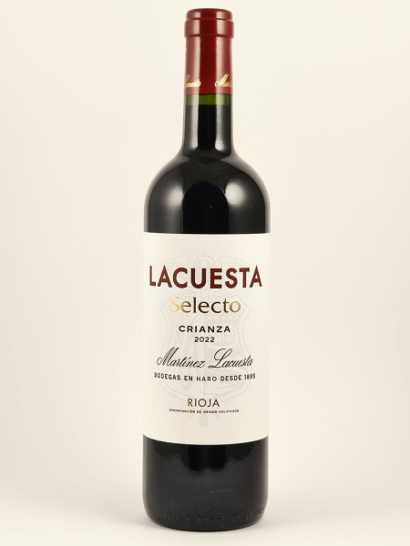 2022 Selecto Crianza, Martinez Lacuesta