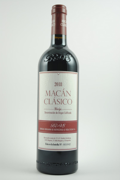 2018 Rioja Macán Clásico, Rothschild & Vega Sicilia