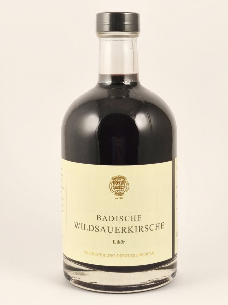 Badische Wildsauerkirsche Likör Edition Drexler, Köbelin