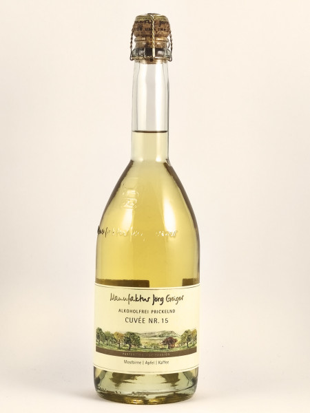 "Cuvée Nr. 15" - alkoholfrei Mostbirne, Apfel, Kaffee, Geiger