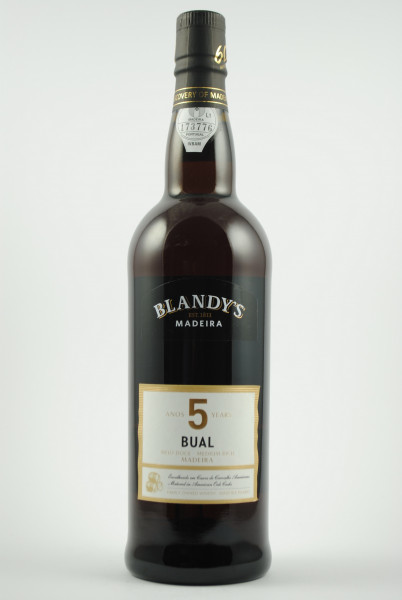 Madeira BUAL 5 years, Blandy's