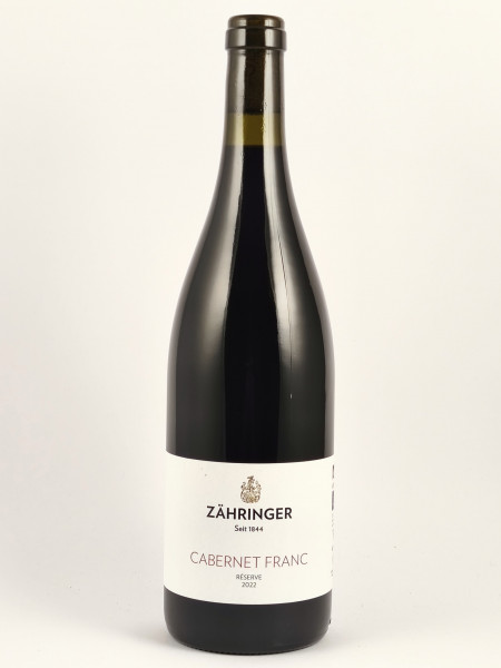2022 Cabernet Franc Réserve QbA trocken, Zähringer