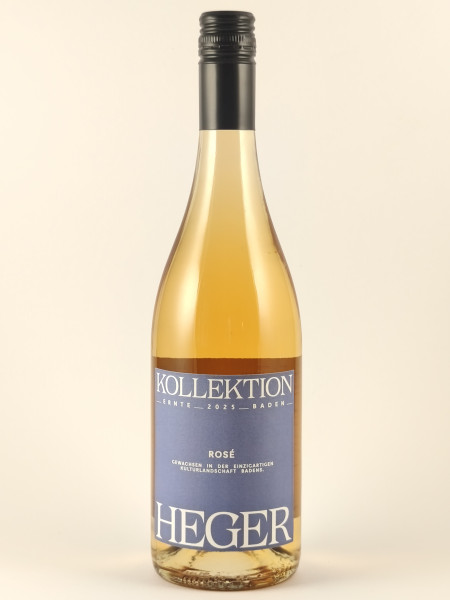 2025 Spätburgunder Rosé Kollektion QbA trocken, Weinhaus Heger